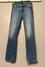 True Religion Becca Size 29 Jeans Women Blue Med Wash Mid Rise Bootcut No Flap