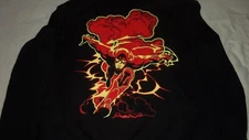 Bioworld DC Comics THE FLASH Zip Up Hoodie 