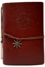 Nautical Theme 5 Tab Leather Journal