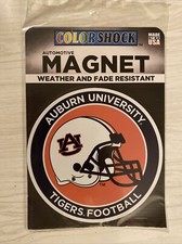Color Shock Auburn University Automotive Magnet