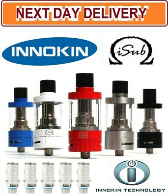 Genuine Innokin iSub VE Tank Cool Fire IV 4 TC 100 - TPD 2ml | eBay UK