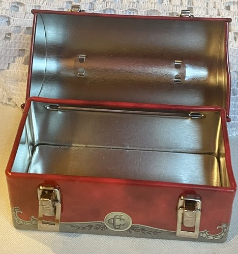 Miniature Coke Coca-Cola Collectible Metal Lunchbox With Handle-3.3" Tall - Picture 8 of 11