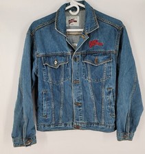 Planet Hollywood Phoenix Jean Jacket Boys Youth Size 12 Trucker Blue Denim