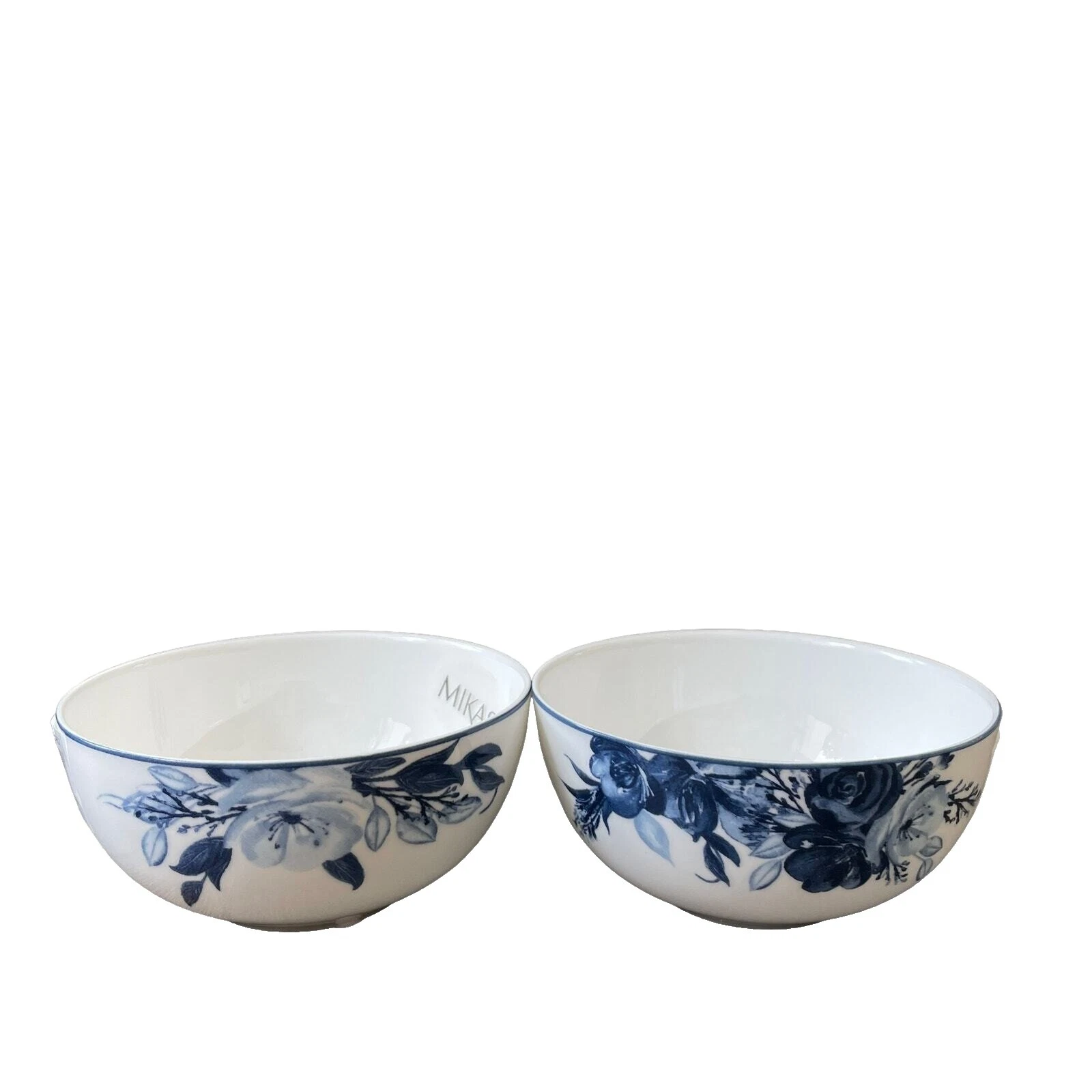 Plato de postre Floral Porcelana Vajilla Tazones