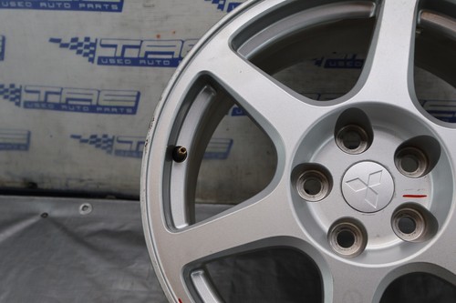 03-05 MITSUBISHI LANCER EVOLUTION 8 GSR EVO8 OEM ENKEI WHEEL RIM 17X8 +38 #6763 - Picture 6 of 10