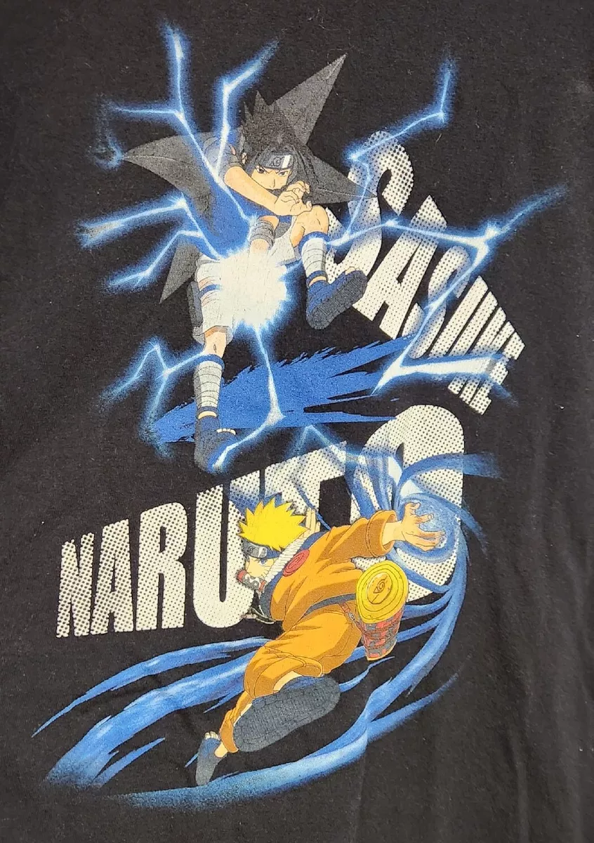 Naruto Sasuke Naru Shonen Jump Classic Graphic T-shirt Small