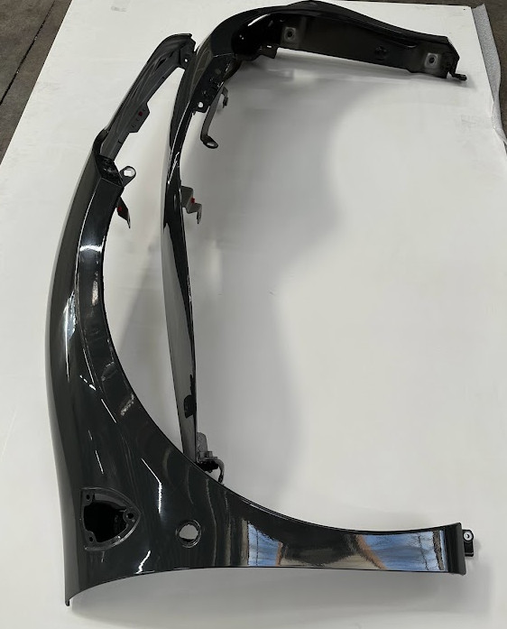 Genuine OEM Ferrari F8 Front Fender Pass Side , Painted Grigio Scuro 2019-2023