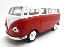 5" Kinsmart 1962 VW Volkswagen Bus Van 1:32 Pullback Friction Toy Car