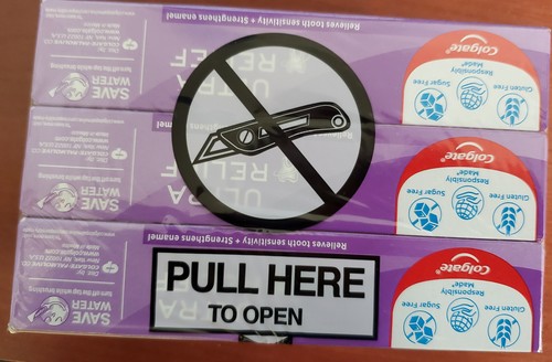 6-Pack Colgate Sensitive Anticavity Toothpaste ( 2.1 oz each) Strengthens Enamel - Picture 2 of 5