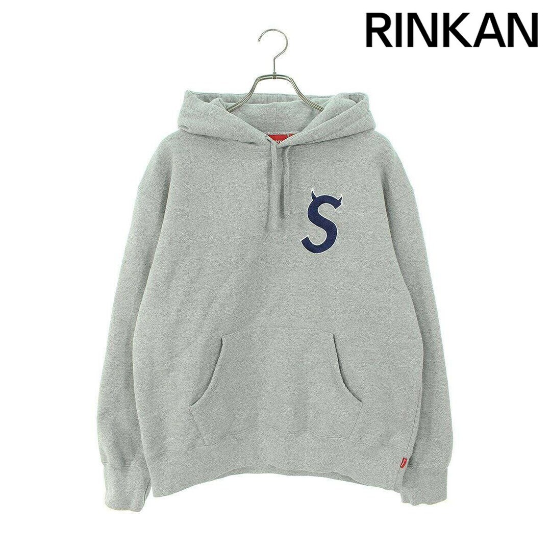 Supreme 22AW S Logo Hooded Sweatshirt Horned Pullover Hoodie Mens 