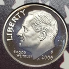 2006-S Silver Roosevelt Dime Gem Proof Cameo