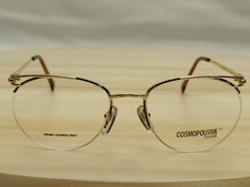 Cosmopolitan Multicolor Demo Boston Eyeglasses Marine 427 LLC 51-18-135 Oval 80s