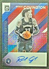 2019-20 Panini Optic Choice Signature Series Robert Covington Auto  Timberwolves
