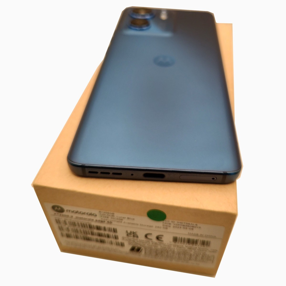 Motorola EDGE 40 LUNAR BLUE 256GB ROM + 8GB RAM OEM FACTORY