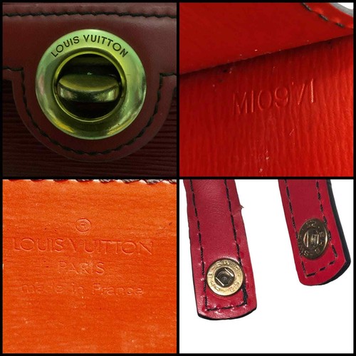 LOUIS VUITTON Red Epi Arsch Shoulder Bag 2Way clutch Red - 第 9/16 張圖片