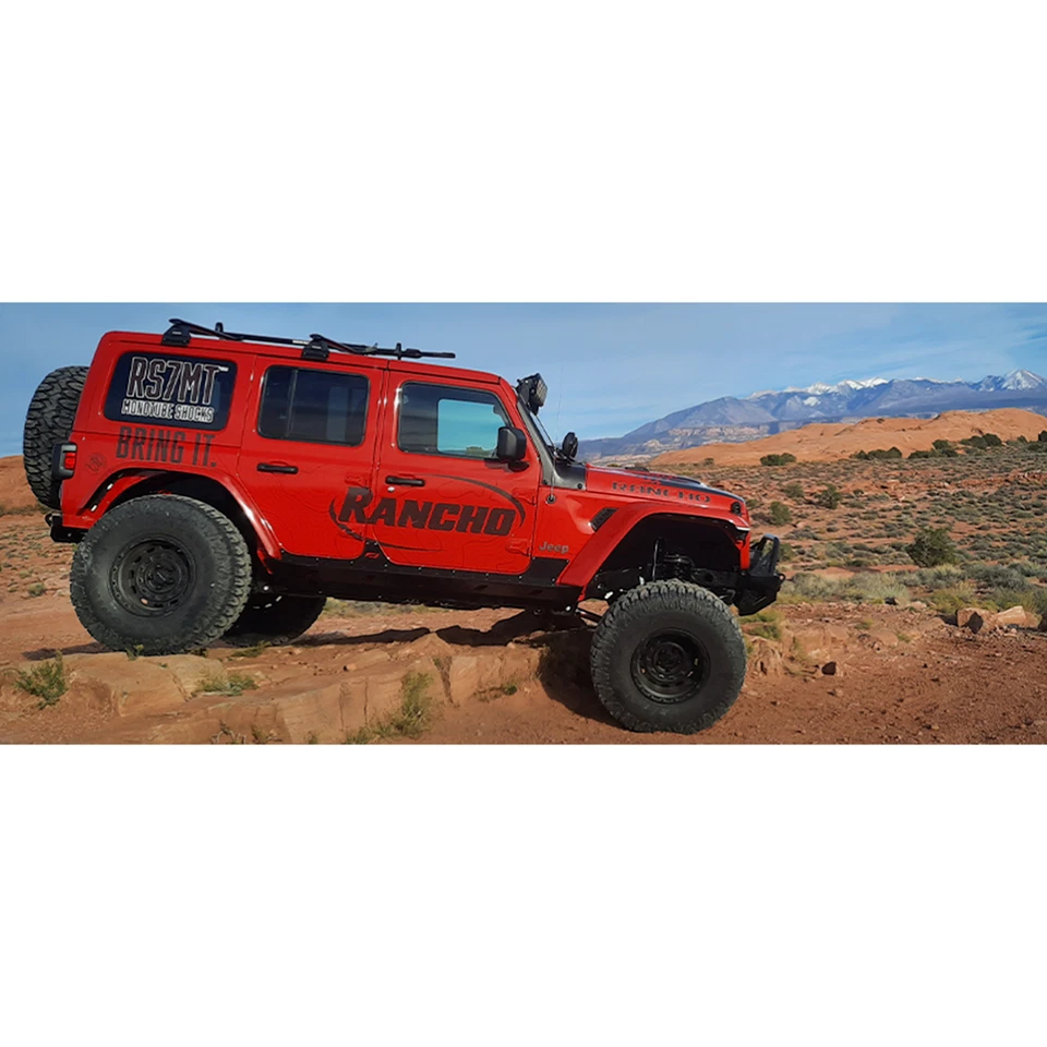 Juego de amortiguadores delanteros Rancho de 2" y traseros de 0" para 07-18 Yukon, Yukon XL 1500 4x4 2x2 Foto 2 de 4