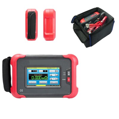 Handheld Loop Resistance Tester with Current 10A ~ 100A Ten Gears 0uΩ ~ 80mΩ