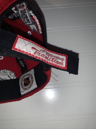 10 Time Stanley Cup Champions Stanley Cup Red Wings Hat Zephyr - Picture 14 of 16