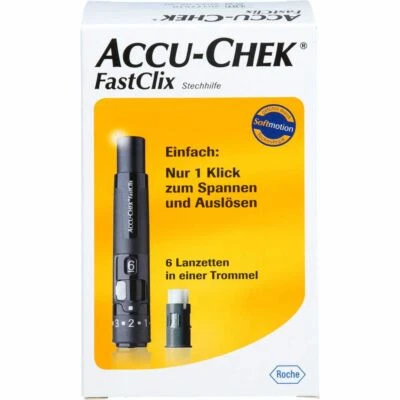 ROCHE DIABETES CARE DEUTSCHLAND GMBH ACCU-CHEK FastClix Stechhilfe Modell II 1 St PZN11113658