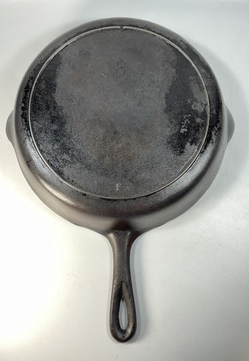 1930'S VINTAGE #8 F LODGE SINGLE NOTCH CAST IRON SKILLET | eBay 1930'S VINTAGE #8 F LODGE SINGLE NOTCH CAST IRON SKILLET | eBay