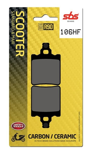 SBS 106HF BremsbelÄGe Vorne KTM SX 65 2000-2001-image