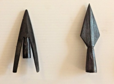 その他 MEDIEVAL ARROW HEAD 5 Anglo Saxon Iron Medieval Triangle Arrowhead Set