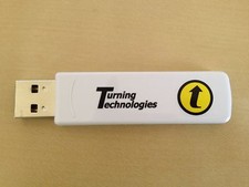 TURNING TECHNOLOGIES RRRF-04 USB RF RECEIVER FOR RF AND NXT CLICKER SYSTEMS