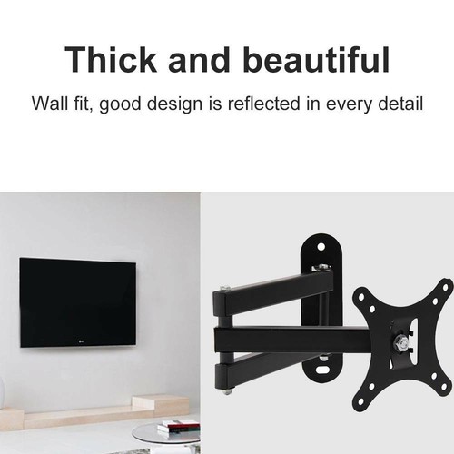 Universal Corner TV Wall Bracket14" 16" 18" 20" 22" 24" 27"  Tilt Swivel GT - Picture 6 of 12