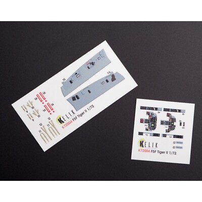 F-5F TigerII full interior 3D decals for Dream Model kit KeliK K72004 Scale 1:72