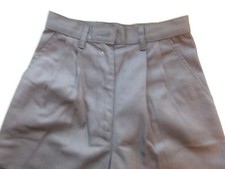 Best MFG Women's Black Pleated Uniform Pants, sz. 4 29" Inseam, Lot of 2