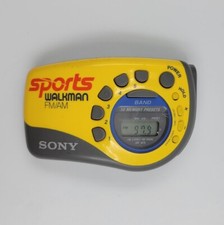 VTG 90's SONY Sports WALKMAN Radio SRF-M78 Tested and WORKS