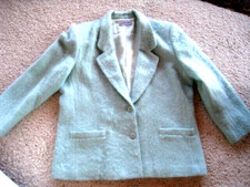 Vintage Galleria Sport Mohair Jacket Made In Usa Size L