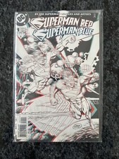 Superman Red Superman Blue With Three-Dimension Adventures 3D Glasses Comics