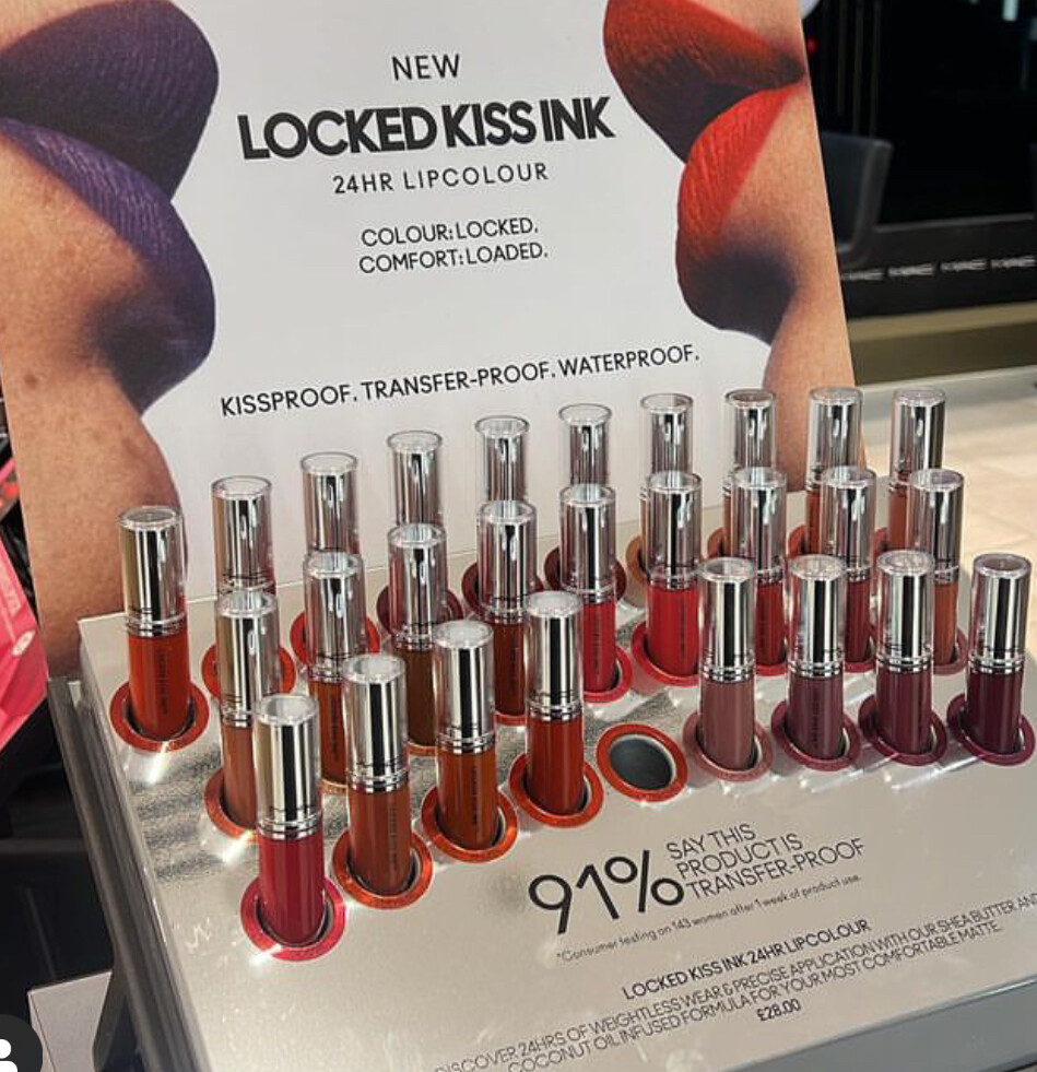 MAC Locked Kiss Ink Lipstick Waterproof Pick 1 Shade New in Box