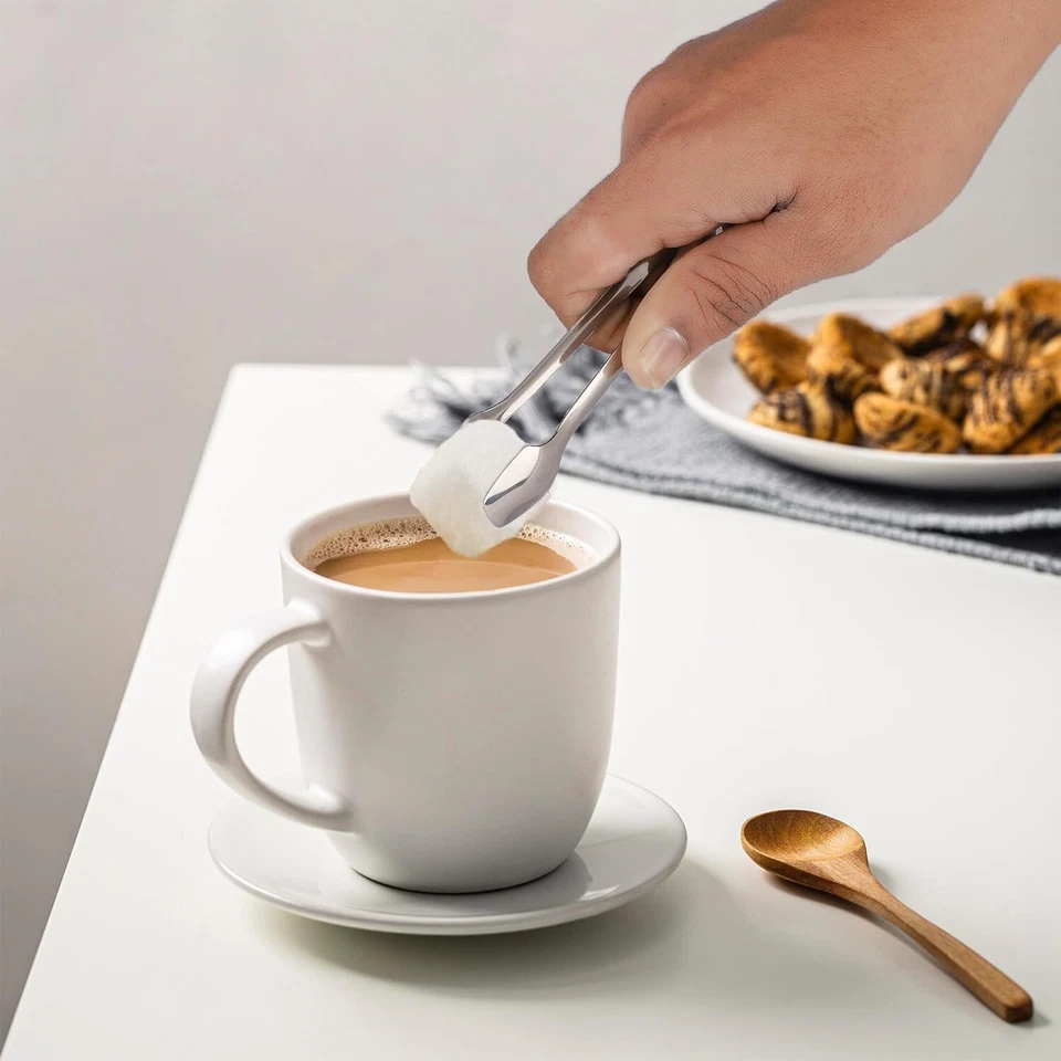 Pinza da zucchero in acciaio inossidabile per pinza da ghiaccio multiuso - Immagine 4 di 4