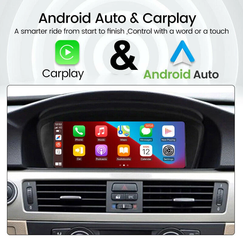 For BMW 3 5 Series E90 E92 E60 CC 8.8in Android Car Stereo CarPlay WiFi GPS 64GB - Image 3 of 4