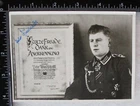 WW2 GERMAN KNIGHTS CROSS RECIPIENT PETER WINDSCHUTTL SIGNED PHOTO AUTOGRAPH