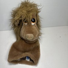 Dakin Lion Hand Puppet 12 inch Brown Vintage 1983 Golf Club Cover