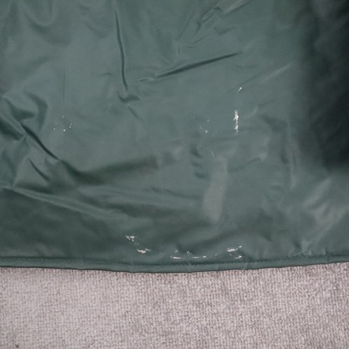VTG Sportsman Choice Medium Green Long Sleeve Full Snap Quilted Rain Jacket - Picture 14 of 14