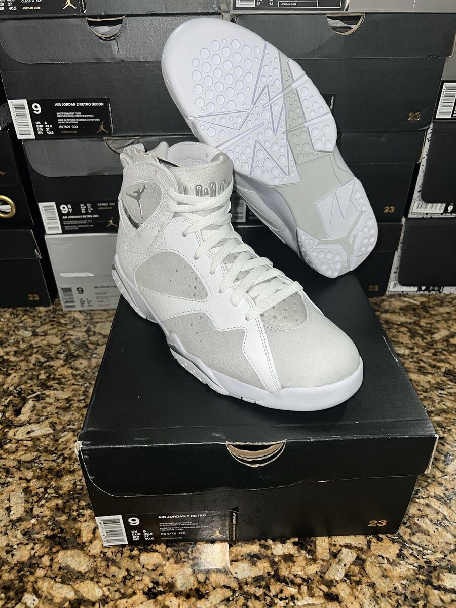 NIKE AIR JORDAN 7 RETRO PURE MONEY ナイキ Nike Air Jordan 7 VII Retro Pure Money Platinum Sneakers