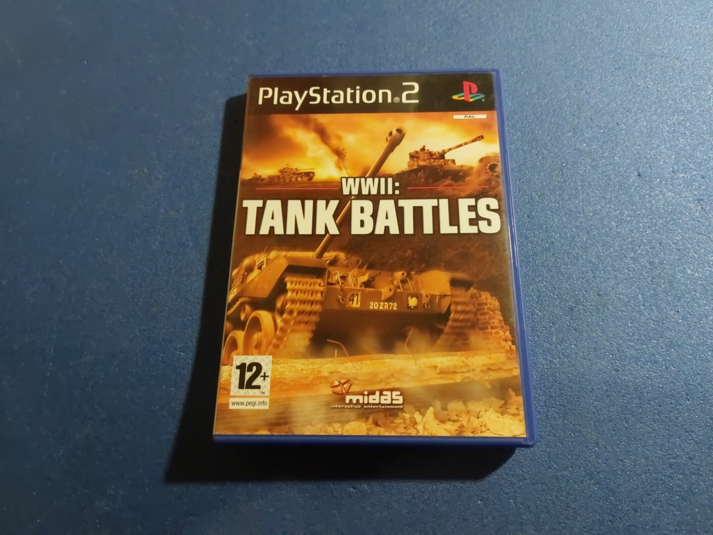 Ps2 playstation 2 WWII tank Battles