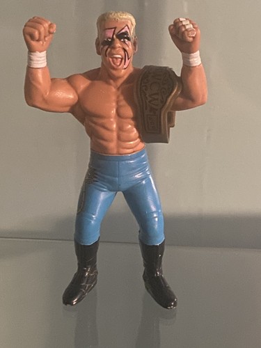 WCW Galoob Sting Vintage VTG Blue Pants Wrestling ...
