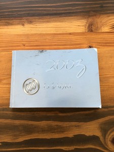 2003 Buick Lesabre Owner S Manual Ebay