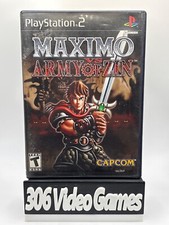 Maximo vs Army of Zin (Sony PlayStation 2, 2004) Complete in Box CIB PS2