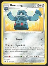 Pokemon Bronzong Uncommon 130/192 SWSH02: Rebel Clash LP