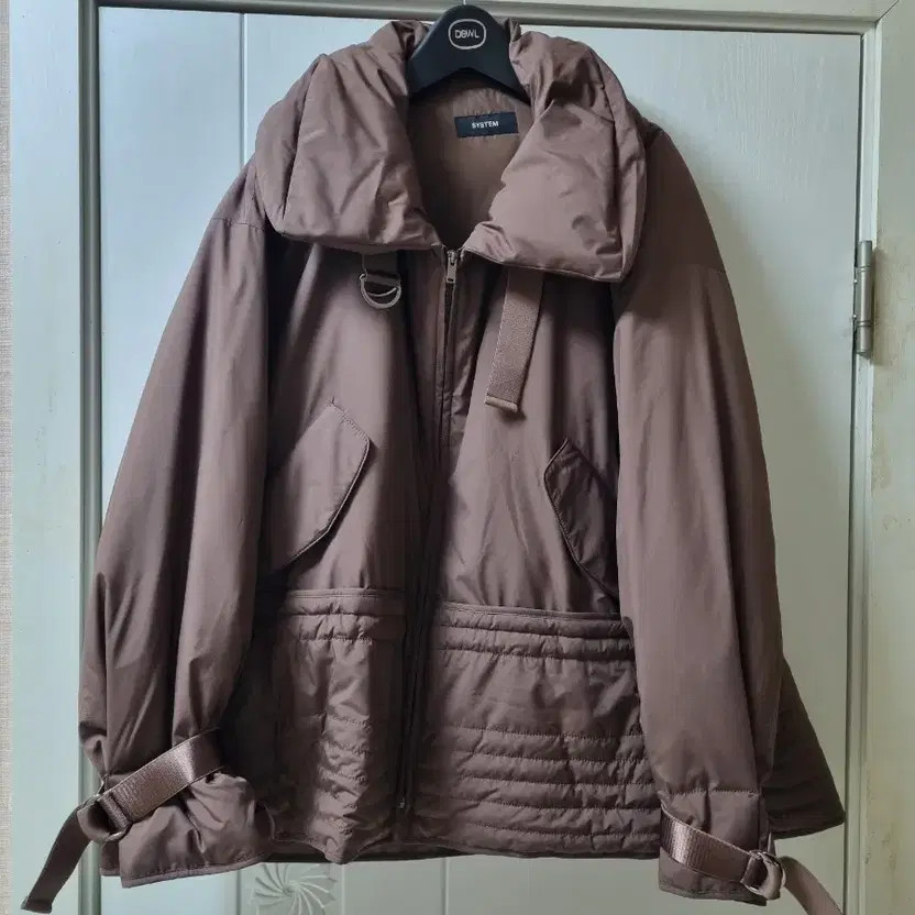 System Drawstring Goose Down Padding Coat - image 4