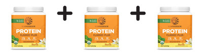 3 x Sunwarrior Classic Plus Organic (375g) Vanilla (62,18 EUR/kg)