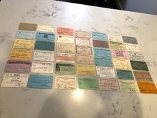 Lot of 42 vintage Railroad Railway Train RY RR Passes pass 1881-1945