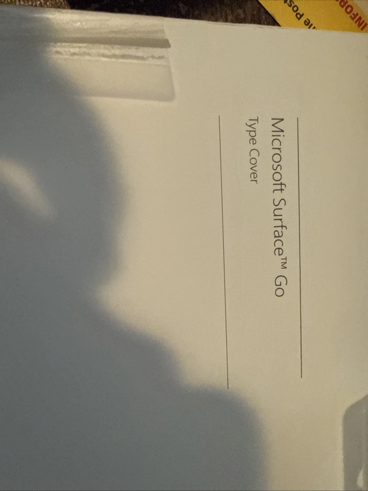 Microsoft Surface Go Type Cover-Tastatur - Schwarz Qwertz KCM 00005 - Bild 3 von 4