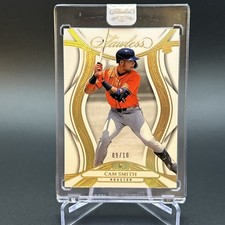 2025 Panini Flawless Cam Smith Gold Gem Yellow Diamond RC Houston Astros 09/10